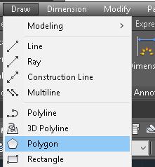 3 ο - Polygon Με την εντολή Polygon μπορείτε να δημιουργήσετε ένα αντικείμενο πολυγώνου ορίζοντας μέγεθος και αριθμό πλευρών.