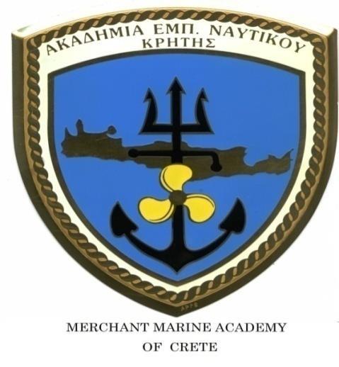ΑΚΑΔΗΜΙΑ ΕΜΠΟΡΙΚΟΥ ΝΑΥΤΙΚΟΥ ΚΡΗΤΗΣ ΣΧΟΛΗ ΜΗXΑΝΙΚΩΝ Πτυχιακή εργασία: «Καθοδική προστασία σε πλοία: α. με θυσιαζόμενα ηλεκτρόδια & β.