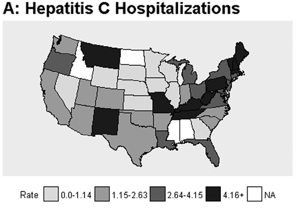 ΗΠΑ: Αύξηση νοσηλειών εφήβων με HCV Αύξηση 37% μεταξύ 2006-2012 Μέση ηλικία 17.6 έτη (95%CI: 17.4-17.