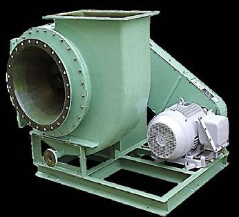 TYPE RFT-RB CORROSION RESISTANT FAN The RFT-RB is made from FRP, this fan is