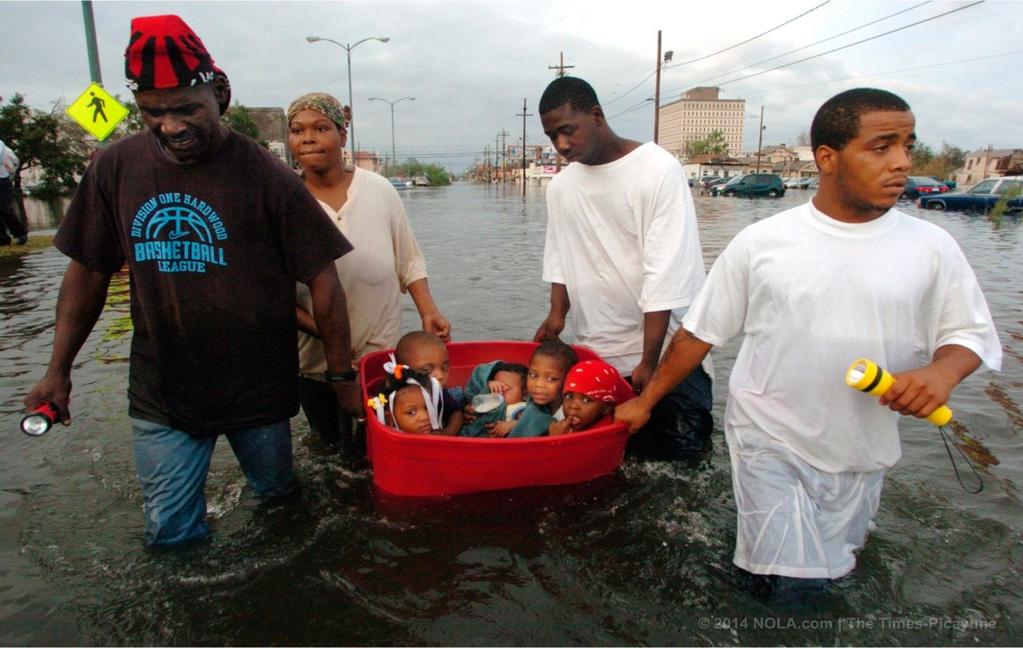 Ο τυφώνας Κατρίνα ήταν ο πιο πολύνεκρος και καταστροφικός τυφώνας του Ατλαντικού το 2005.