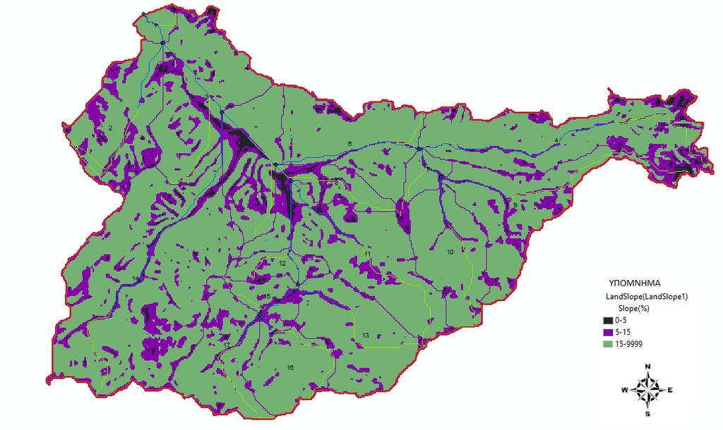 Οι σημαντικότερες μορφές οικοτόπων, που χαρακτηρίζουν την έκταση, είναι οι τυπικοί μεσογειακοί χερσότοποι και οι θαμνώνες, με τη χαρακτηριστική μακία βλάστηση και τη μορφή φρυγανικού τοπίου,