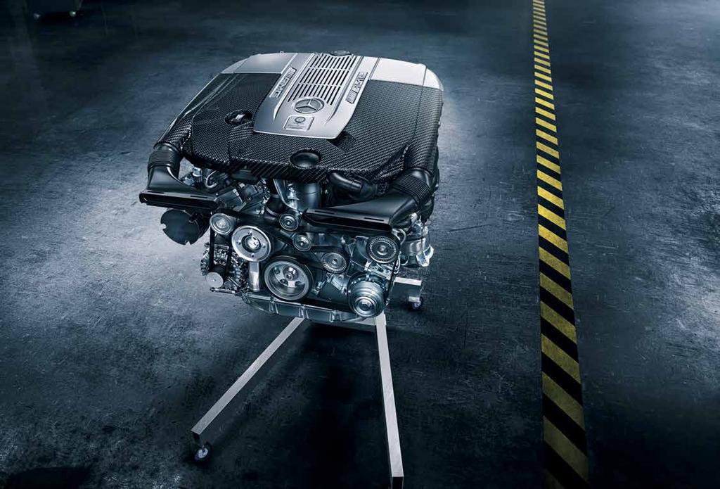Το εντονότερο πάθος: ο κινητήρας AMG V12 biturbo 6 λίτρων.