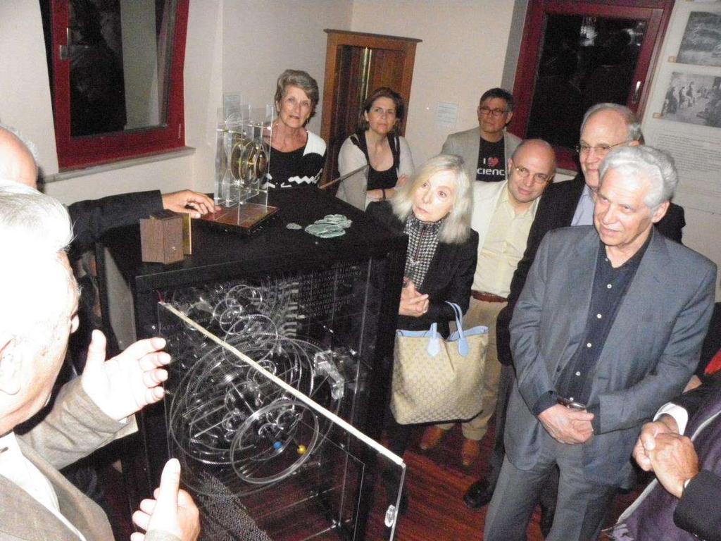 David Gross, James Cronin, Nobel Prize winners for Physics and famous cosmologists, Gabrielle Veneziano, George Efstathiou, Alexei