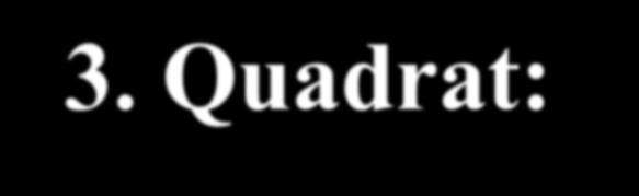 3. Quadrat: αριθμός και διάταξη Πόσα