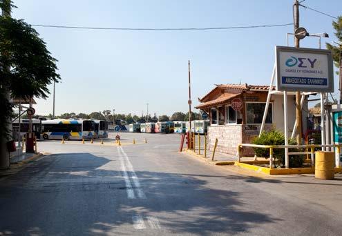 Τριάδα/Θησείο, Πειραιά/Φάληρο), τα οποία χρησιμοποιούνται για την στάθμευση εφεδρικών οχημάτων και άλλες χρήσεις.