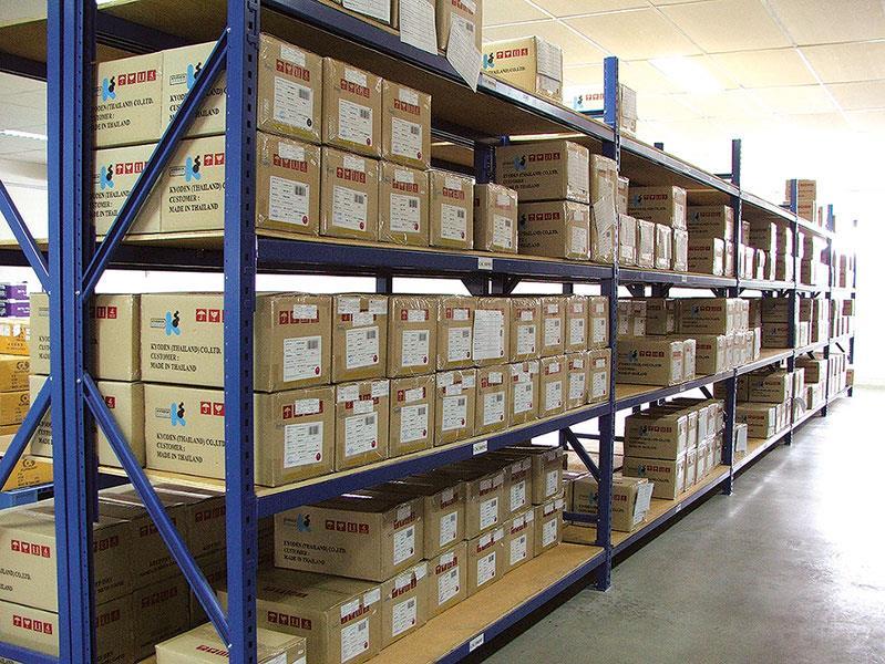 ράφια (shelving) μέχρι 200 κιλά ανά επίπεδο ή