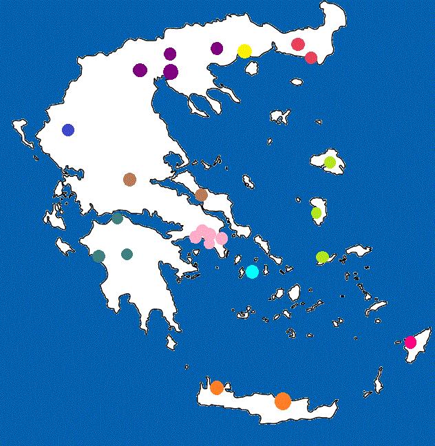 Dimitrios GKINIS Patra Ioannis KAROUNTZOS Vytina Christos PAPANDREOU Pyrgos Evgenia BARMPAGIANNI Kavala Petros MICHAILIDIS Alexandroupolis