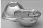 για μικροκύματα Transparent inks MetalFΧ Bright steel can