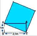 Αντίστροφο: Αν σε ένα τρίγωνο, το τετράγωνο της μεγαλύτερης πλευράς είναι ίσο με το άθροισμα των τετραγώνων των δύο άλλων πλευρών, τότε η γωνία που βρίσκεται απέναντι από τη μεγαλύτερη πλευρά είναι
