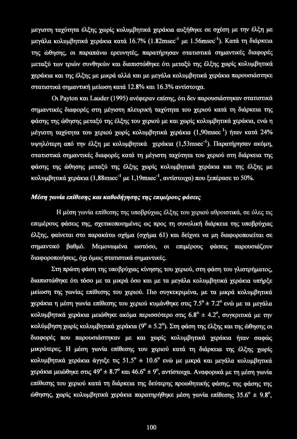 με μικρά αλλά και με μεγάλα παρουσιάστηκε στατιστικά σημαντική μείωση κατά 12.8% και 16.3% αντίστοιχα.