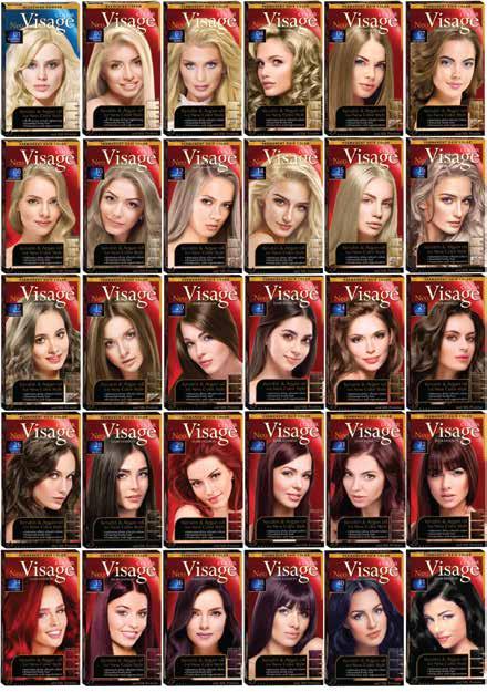 830443 COLOUR PROTECT 830551 VOLUME & SHINE 830556 OIL ELIXIR