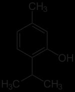 Thymol an antiseptic that is used