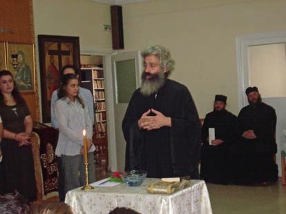 Μετὰ τὸν Ἁγιασμὸ ὁ π.