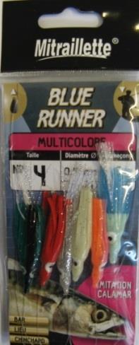 77 BLUE RUNNER Αγκίστρι No 4 Απόσταση παράμαλλου 20cm
