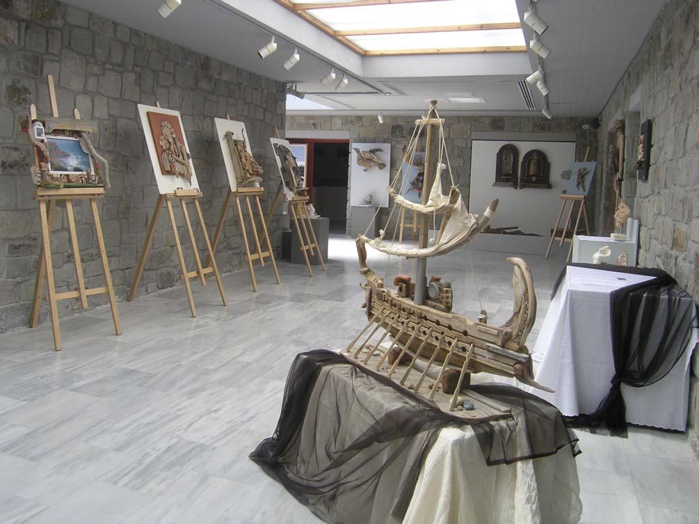 Γιορτές της Γης 2012 Έργα του γλύπτη Γεώργιου Αρ. Παπακωνσταντίνου που εκτέθηκαν στο Μουσείο στις 1-15 Ιουλίου Εκθέσεις Γιώργος Αρ.