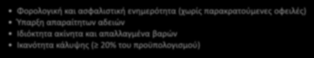 3. Δυναμική της εκμετάλλευσης ΚΡΙΤΗΡΙΑ ΒΑΘΜΟΛΟΓΗΣΗΣ ΔΡΑΣΗΣ 4.1.1 [συνέχεια] 3.