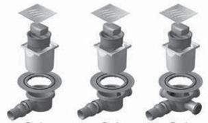 Σιφώνι κάθετο 150x150 standard Vertical drain 150x150 Standard