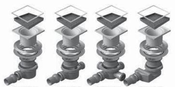 Σιφώνι κάθετο 100x100 Standard Vertical drain 100x100 Standard