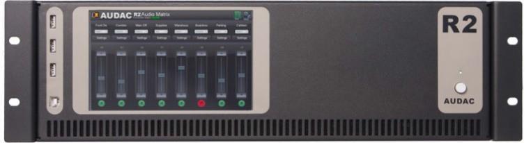 MULTI ZONE AUDIO MATRIX SYSTEM R2 Το R2 είναι ένα πολυζωνικό σύστημα διανομής ήχου με την ευελιξία του πολυζονικού router.