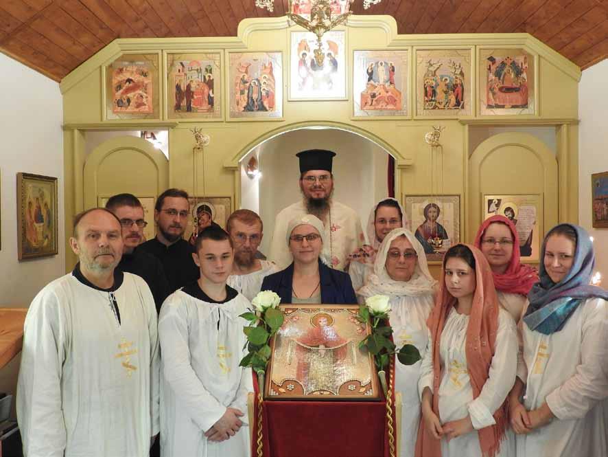 συνεχείᾳ καὶ τὸ Μυστήριο τοῦ Γάμου, καὶ τὰ τέκνα τους Γεώργιος, Ζντένκα, Περπέτουα, Τερεντία καὶ Μαρία.