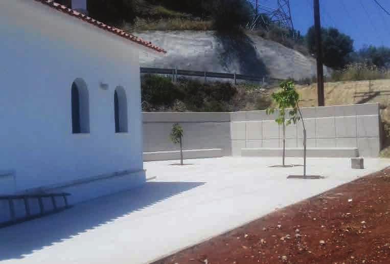 Δωρεά 10 τσιμεντένιων στηθαίων (jersey) για τις ανάγκες κατασκευής γλίστρας στο χώρο της πλαζ στο Ρίο.