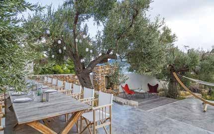 The latest high technology home equipment is put together with Aegean vernacular built-in elements, providing maximum