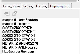 Αν τέλος κλικάρετε σε παράγραφο η οποία περιλαμβάνει κείμενα τότε τα δύο τελευταία εικονίδια στα δεξιά μπορούν να χρησιμοποιηθούν για την επεξεργασία των περιεχομένων των παραγράφων και της στοίχισης.