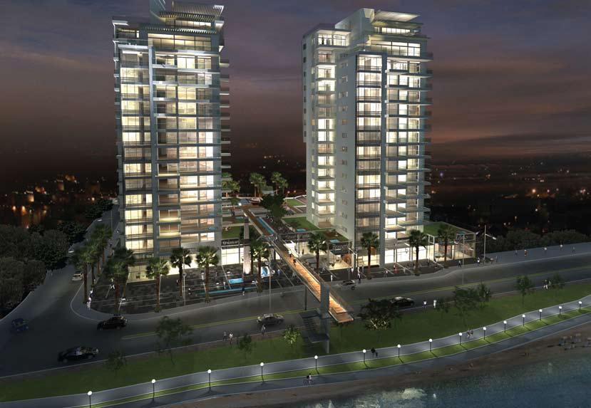 OLYMPIC RESIDENCE The Skyline of Limassol Στην παραλία της Λεμεσού στο χώρο που υπήρχε παλιά το εργοστάσιο της ΕΤΚΟ εχει αρχίσει πριν από ενάμιση χρόνο και αναμένεται να αποπερατωθεί εντός του 2012 η