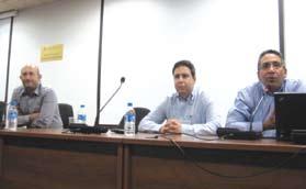 Κατά τη διάρκεια της συνάντησης έγινε παρουσίαση του Συλλόγου Πολιτικών Μηχανικών Κύπρου από τον Α Αντιπρόεδρο του Επαρχιακού Συμβουλίου Λευκωσίας Κερύνειας Ανδρέα Θεοδότου και στη συνέχεια ο