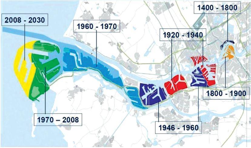 3.1 Λιμάνι του Ρότερνταμ To λιμάνι του Ρότερνταμ θεωρείται ένα από τα σημαντικότερα λιμάνια στην Ευρώπη καθώς επίσης και ένα από τα παλαιότερα (Port of Rotterdam 2015).