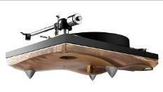 rigidity and frequency control Black Vinyl extra weighted Platter - 470mm Large x 360mm Deep 12Volt