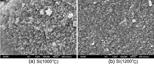 s- p rs k ~p ~ rl p sr 507 Fig. 7. Pre diameter distributins f pure alumina and Si dped alumina at 1,100 C accrding t the varius Si amunts. Fig. 9.