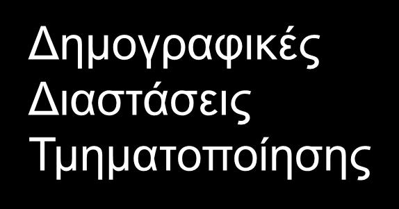 Δημογραφικές Διαστάσεις