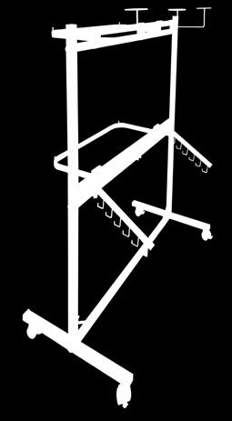 022 Παπουτσοθήκη διπλή L: 90x60x145(Y)cm 105,00 DA.