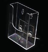 CROC-30 H:55cm 4,30 15765 Προσπεκτοθήκη τοίχου Α4 4,95 L : 4x 23x24(Y)cm VITR-135-67 Βιτρίνα