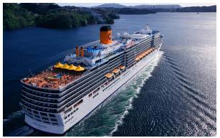 Η Costa Cruises όχι μόνο λειτουργεί σε συμμόρφωση με την περιβαλλοντική νομοθεσία και τους κανονισμούς που ισχύουν, αλλά και επισπεύδει την καθιέρωση, σε εθελοντική βάση, των πιθανών λύσεων για τη