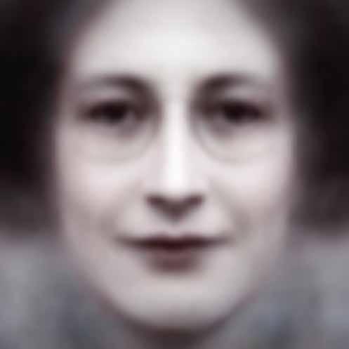 Trevor Paglen 159 Trevor Paglen, Weil (Even the Dead Are Not Safe) Eigenface, 2017. Εκτύπωση dye sublimation 48 48 ίντσες. Ευγενική παραχώρηση του καλλιτέχνη και της Metro Pictures, Νέα Υόρκη.