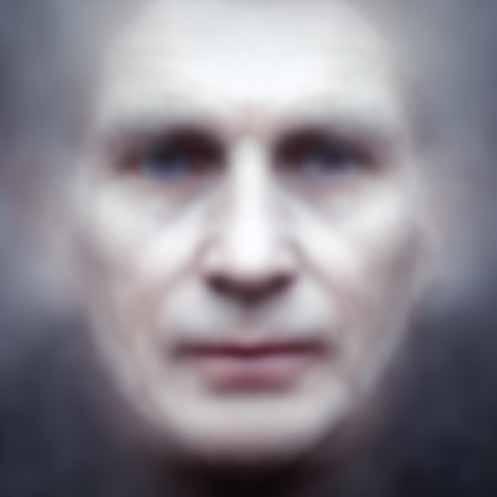 160 Capitalist Realism Trevor Paglen, Beckett (Even the Dead Are Not Safe) Eigenface, 2017. Εκτύπωση dye sublimation 48 48 ίντσες.