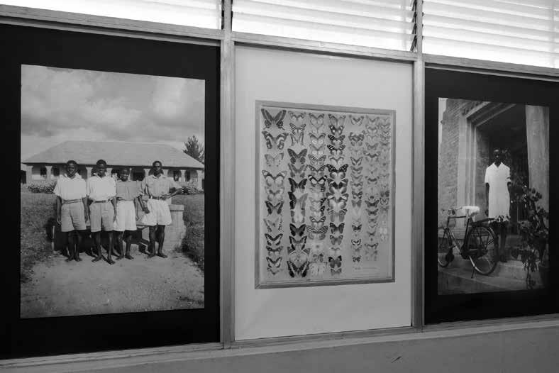 Η πολιτική της παρουσίασης The politics of presentation 199 Andrea Stultiens, λεπτομέρεια από την έκθεση με αφορμή την έκδοση του βιβλίου Ebifananyi #5, Duc in Altum, St. Mary s College Kisubi.