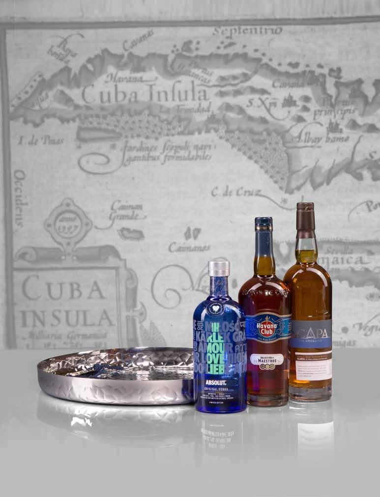 1965 Δίσκος σφυρήλατος Absolut / Havana Seleccion Maestros