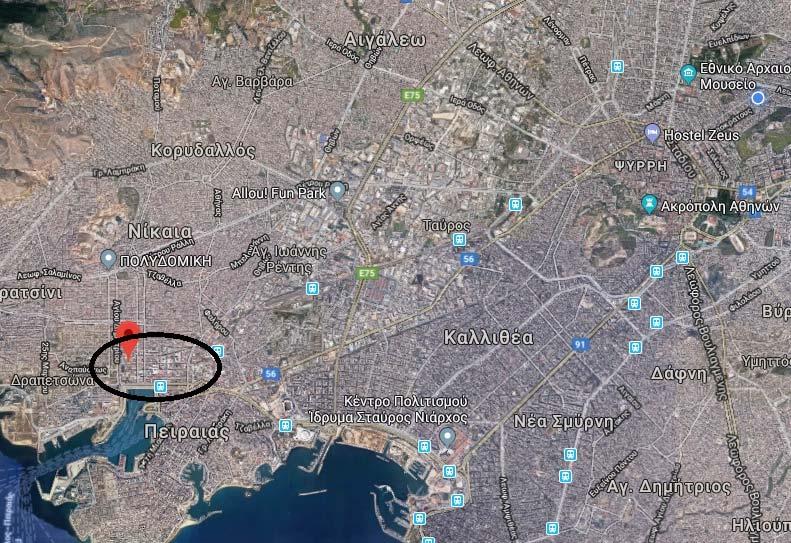 ΓΕΩΓΡΑΦΙΚΗ ΘΕΣΗ, ΙΣΤΟΡΙΚΗ ΕΞΕΛΙΞΗ ΚΑΙ ΕΝΤΑΞΗ ΤΗΣ ΠΕΡΙΟΧΗΣ ΕΠΕΜΒΑΣΗΣ ΣΤΗΝ ΕΥΡΥΤΕΡΗ ΠΕΡΙΟΧΗ α) Γεωγραφική Θέση περιοχής επέμβασης Η αιτούμενη περιοχή επέμβασης τοποθετείται στο ΒΑ τμήμα του Δήμου