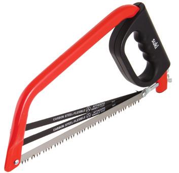 ΠΡΙΟΝΙΑ ΠΡΙΟΝΙΑ ALU PVC / PVC Πριόνι τόξου σε 2 mm (inch) 7/ 2 mm (inch) Πριόνι καπλαμά με λαβή 2-υλικών Πριόνι γυψοσανίδας Λαβή 2-υλικών, σκληρυμένη οδόντωση, δόντια ανα ίντσα (2,4mm), τροχισμένα σε