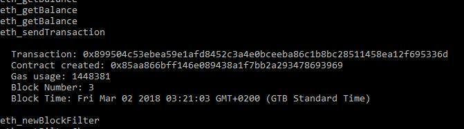 Ο αποστολέας (owner) του Smart Contract πληρώνει από τον λογαριασμό του ένα μικρό ποσό (gas) για την επικύρωση του συμβολαίου.