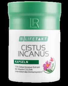 Ενισχύστε τη φυσική άμυνα του οργανισμού Οι Cistus Incanus Κάψουλες είναι εμπλουτισμένες με