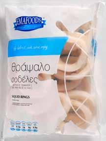 (100g = Aπό f0,79 σε f0,48) Emafoods Καλαμάρι Ολόκληρο