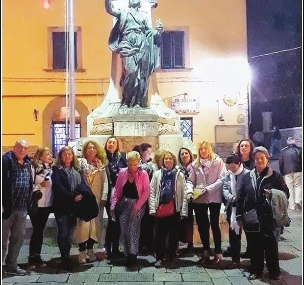 Τους συμμετέχοντες ξενάγησε στα αξιοθέατα της περιοχής ο συνάδελφος κ. Κοτσίλης Κων/νος του οποίου, η Υπάτη, είναι ιδιαιτέρα πατρίδα του. Το Δ.Σ του Συλλόγου μας τον ευχαριστεί από καρδιάς.