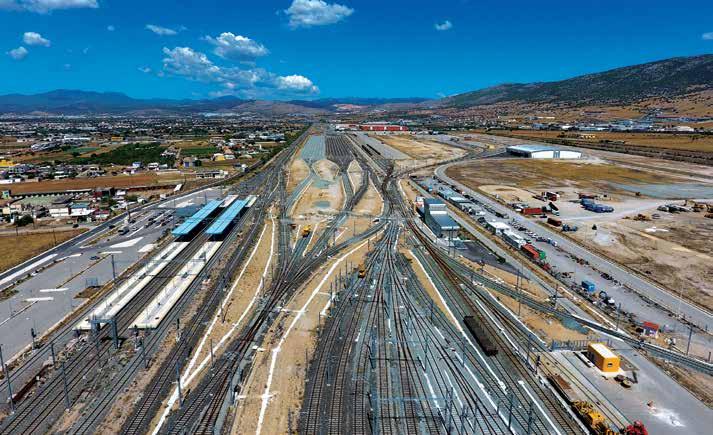 ΕΡΓΟΤΑΞΙΟ Ολοκληρώθηκε και η β φάση της δημιουργίας του συγκροτήματος εγκαταστάσεων στο Θριάσιο πεδίο, σε μια έκταση διαστάσεων 4.000 x 650 μέτρων κοντά στην Αττική Οδό.