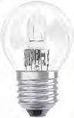 HALOGEN ECO CLASSIC P Οικονομικός λαμπτήρας τάσης δικτύου σφαιρικού σχήματος Άμεση 1:1 αντικατάσταση των κοινών λαμπτήρων πυράκτωσης HALOGEN ECO CLASSIC P 64541 P ECO 18W 4008321927446 18 230 E14 20