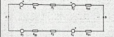fig.. Për ta caktuar potencialin e pike A, φ A, duhet vërejtur ngarkesën elektrike q, e cila gjatë kohës t rrjedh prej pikës A kah pika B gjatë pjesës së sipërme të qarkut për këtë qëllim pra duhet